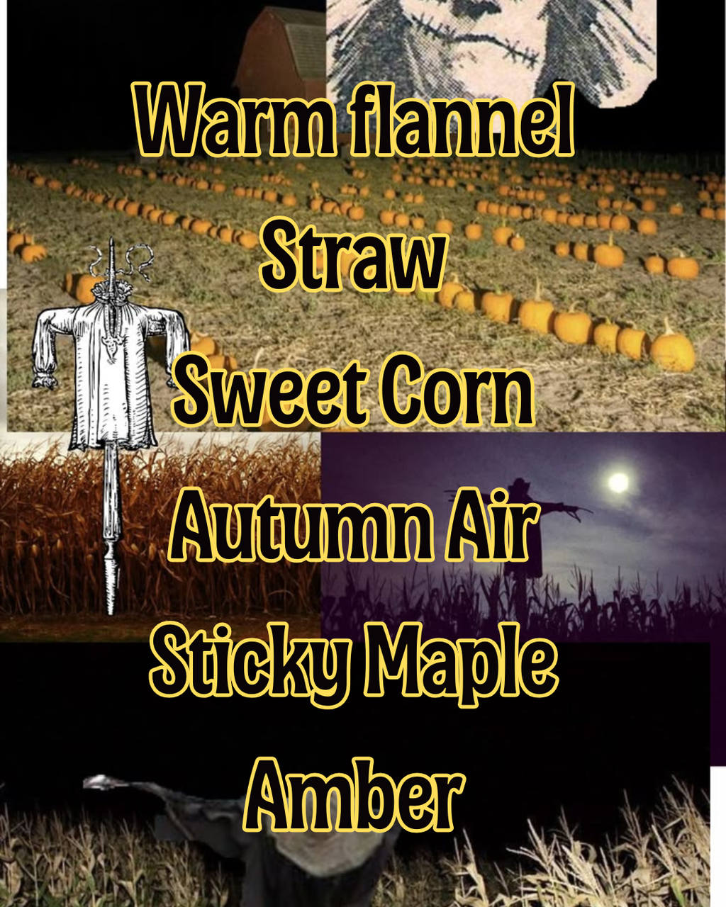 Scarecrow Walks at Night