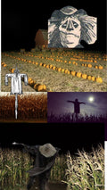 Scarecrow Walks at Night